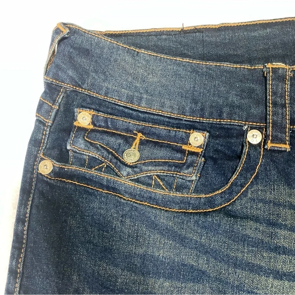 True Religion Ricky Relaxed Straight Cut Jeans Sz 42